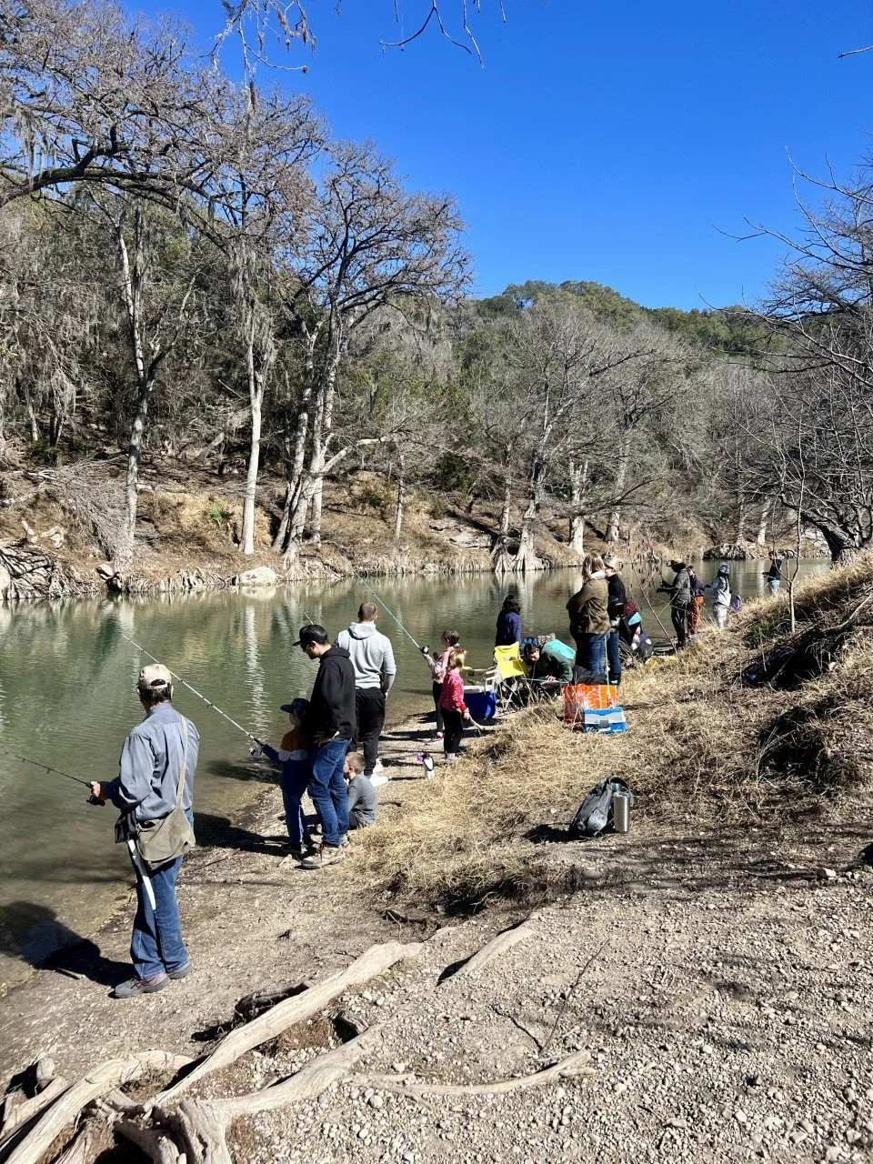 Trout Time at Guadalupe River State Park
