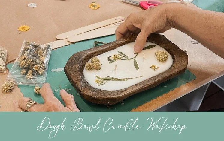 Dough Bowl Candle Workshop