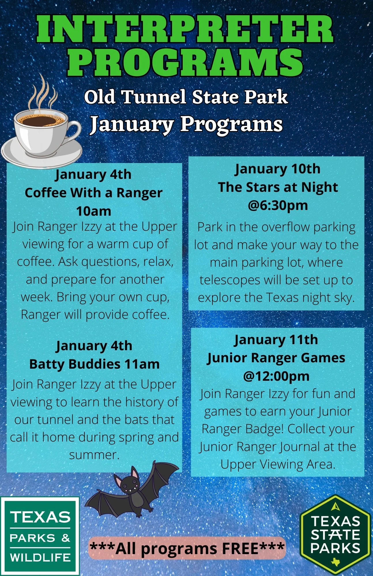 The Stars at Night at Old Tunnel State Park