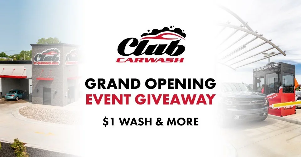 🚗🎉 Club Car Wash Grand Opening – Boerne! 🎉🚗