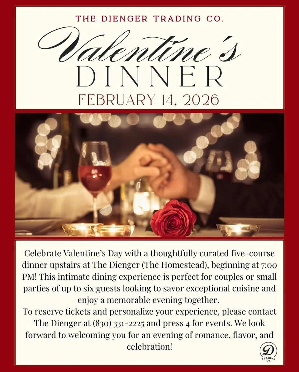 Valentines Dinner at the Dienger