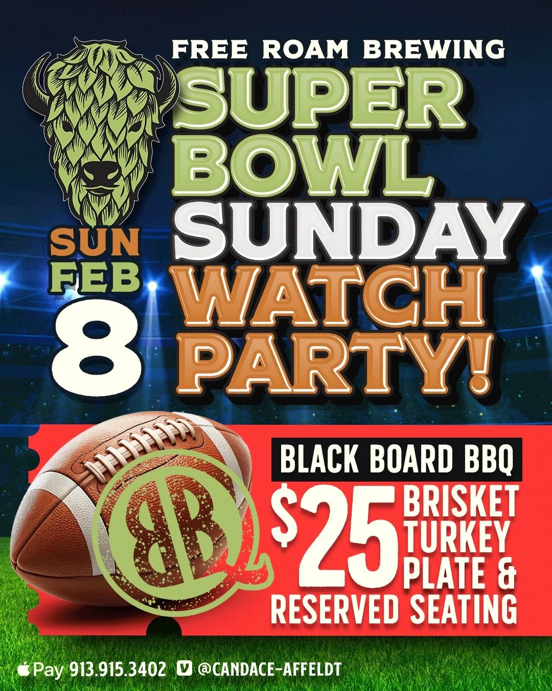 Super Bowl Sunday at Free Roam