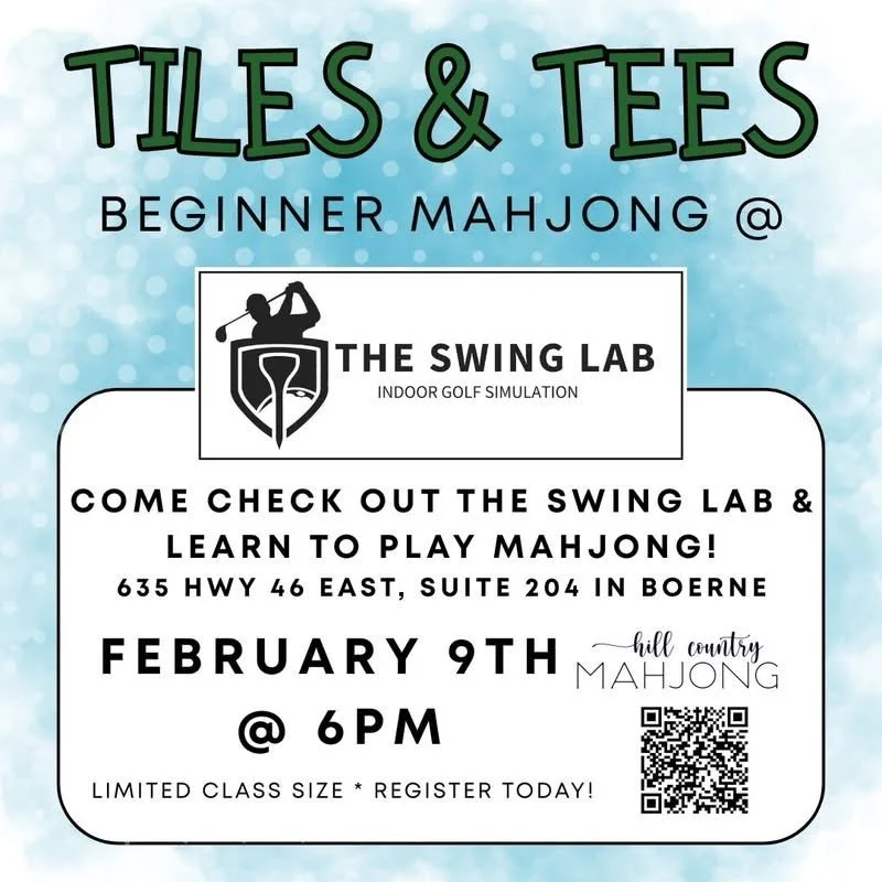 🀄️⛳ Tiles &amp; Tees: Beginner Mahjong Night ⛳️🀄️