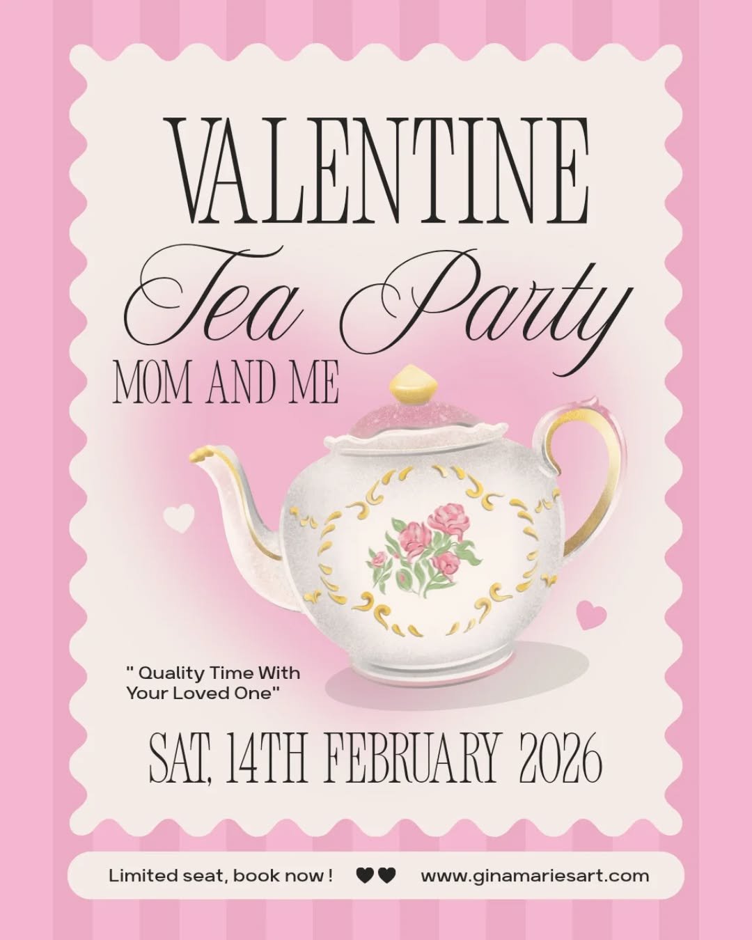 Valentine’s Tea Party: Mom &amp; Me