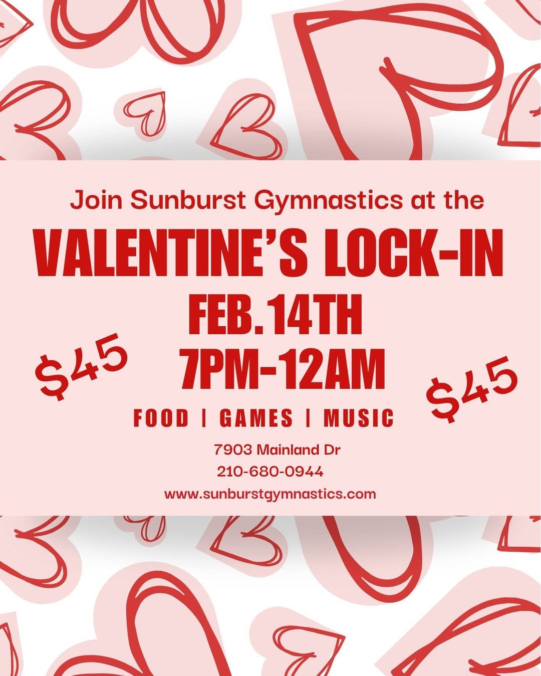 Valentine’s Lock-In 
