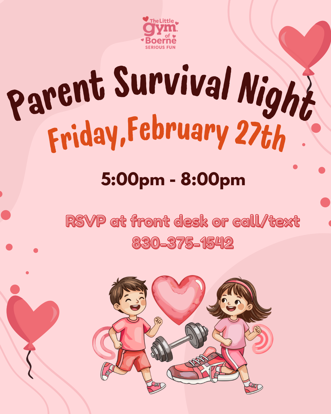 Parent Survival Night 💕