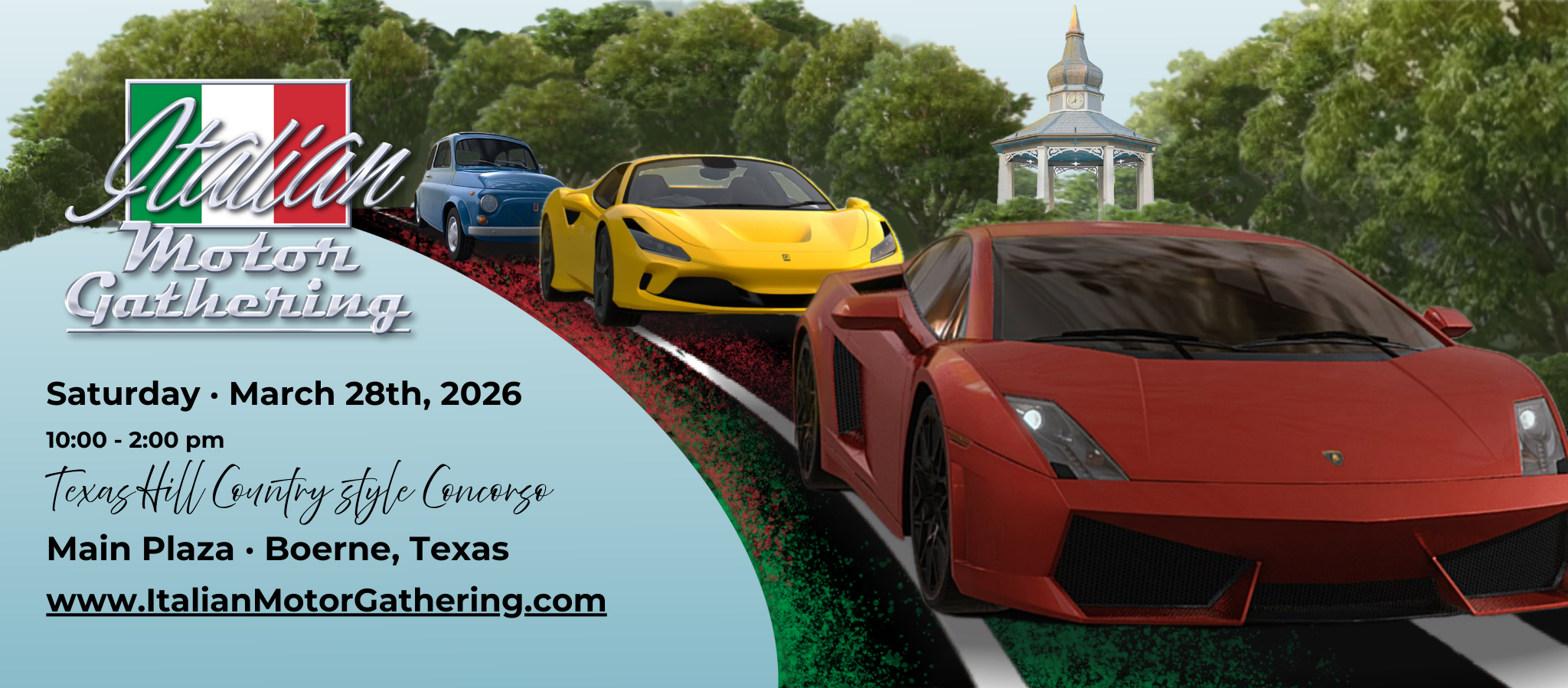 🏎️ Italian Motor Gathering – Boerne 🇮🇹