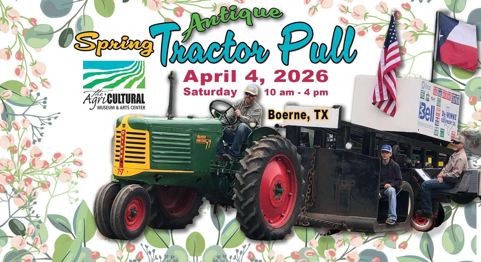 Spring Antique Tractor Pull 🚜
