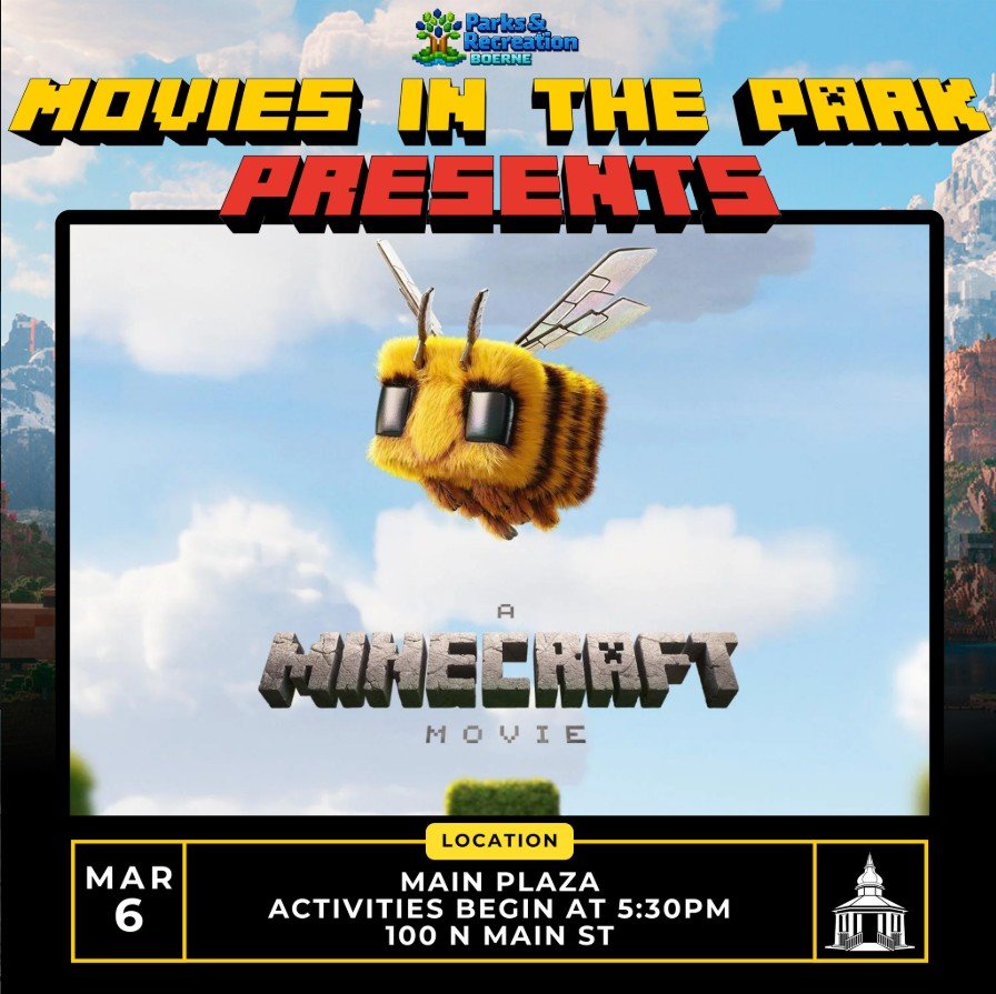Movie in the Park: A Minecraft Movie