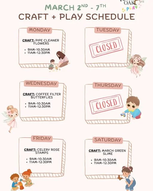 Spring is in the Air at Wild Oak Play!