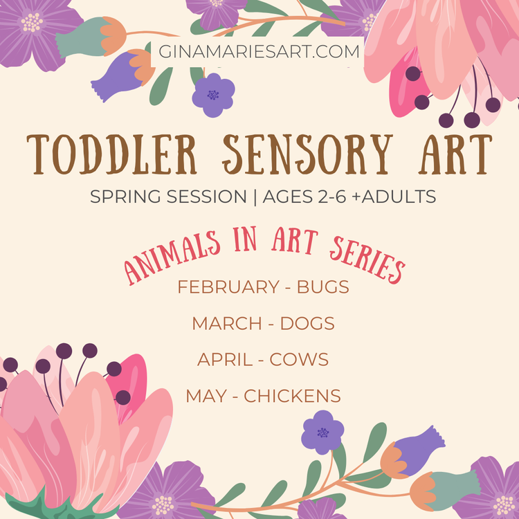 Toddler Sensory Art: Animals in Art – Cows
