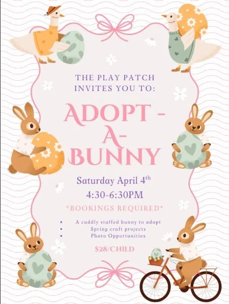 Adopt-A-Bunny at The Play Patch
