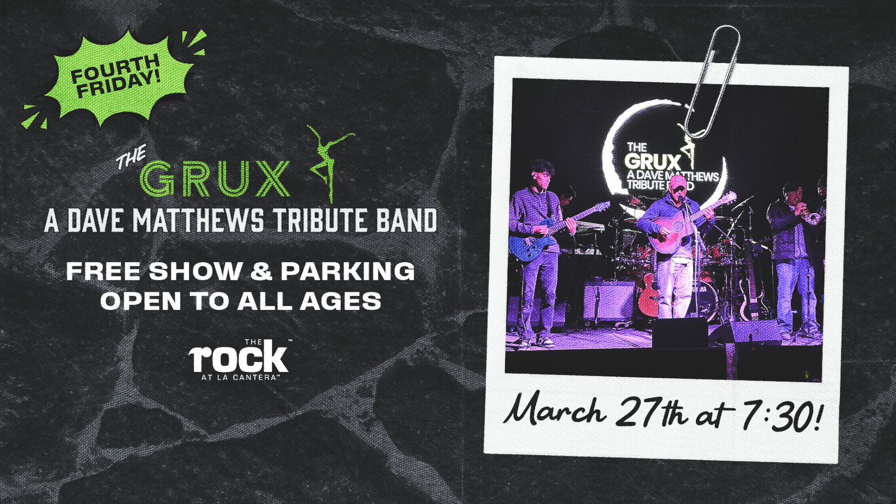 Fourth Friday: The GruvX Dave Matthews Tribute Band