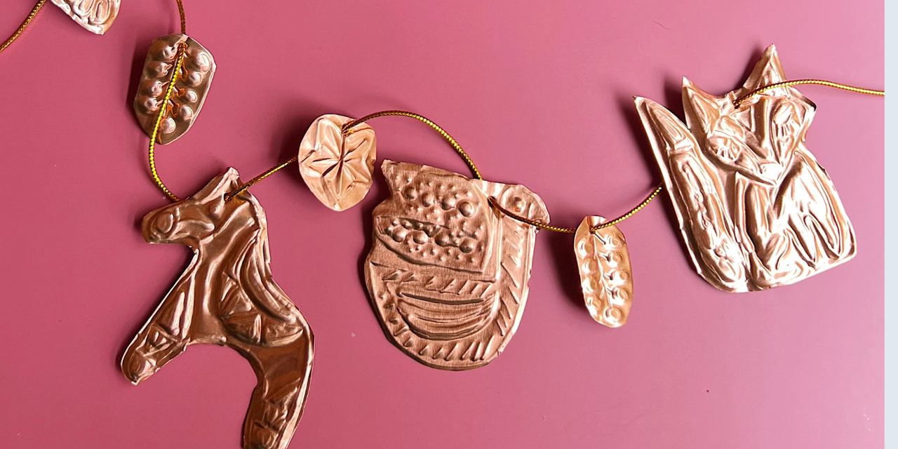 Pressed &amp; Pretty: A Tin Embossing Workshop