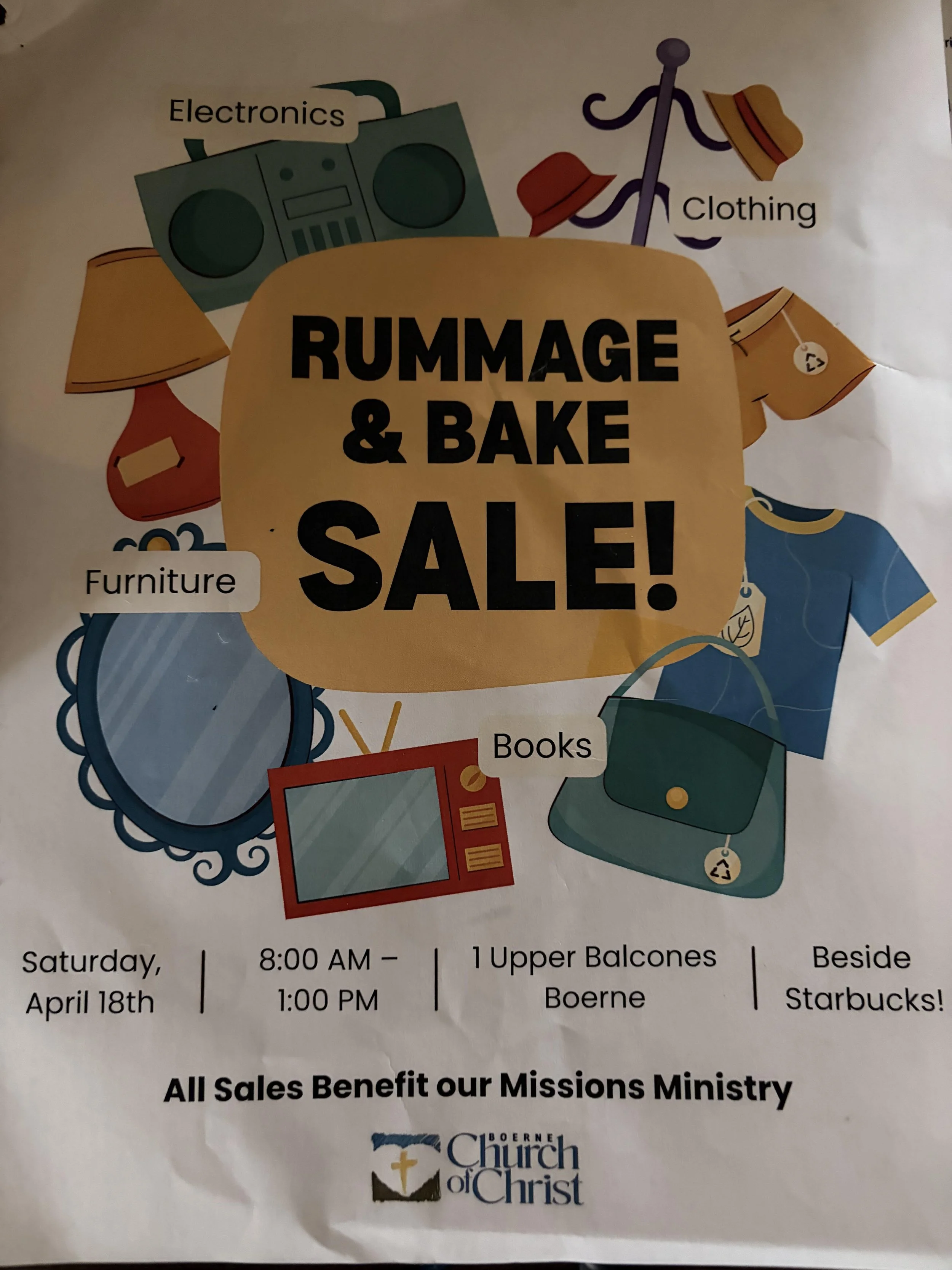 Rummage & Bake Sale