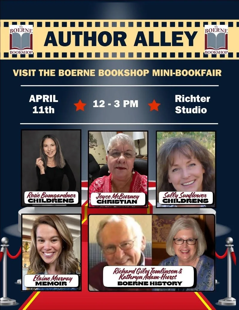 Author Alley: Boerne Bookshop Mini-Bookfair