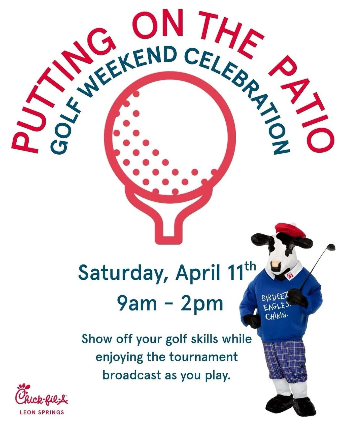 Putting on the Patio: Golf Weekend Celebration