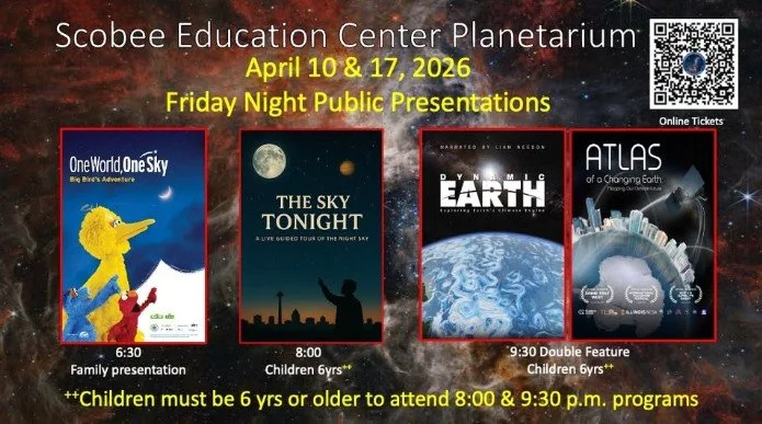 Scobee Planetarium Friday Night Shows