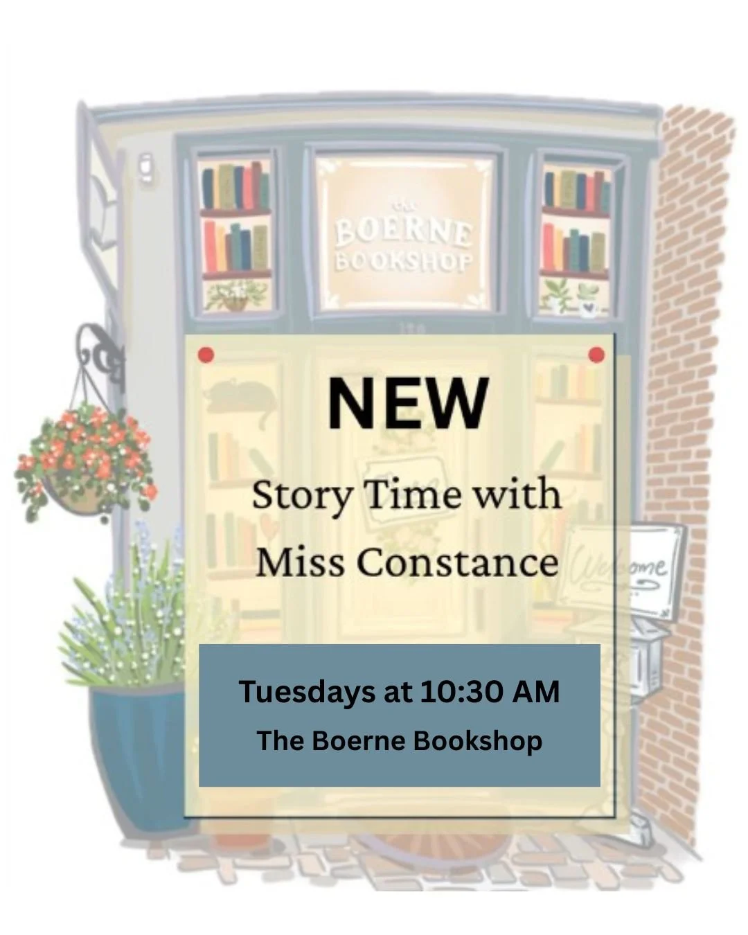 Story Time with Miss Constance at The Boerne Bookshop