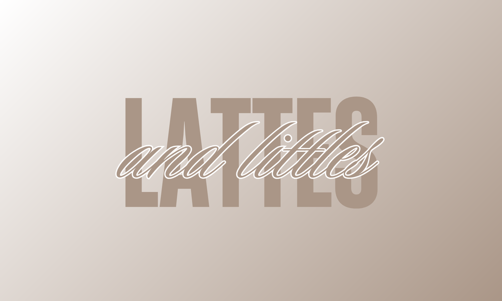 Event artwork for Lattes & Littles β Mom Meetup