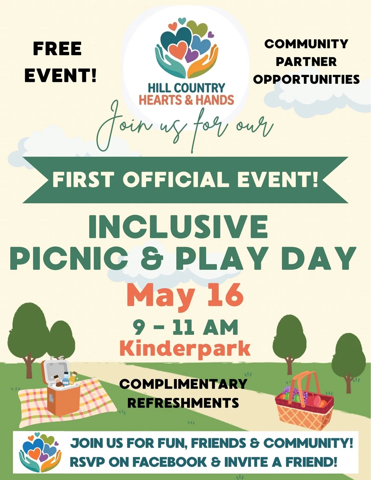 Inclusive Picnic &amp; Play Day at Kinderpark
