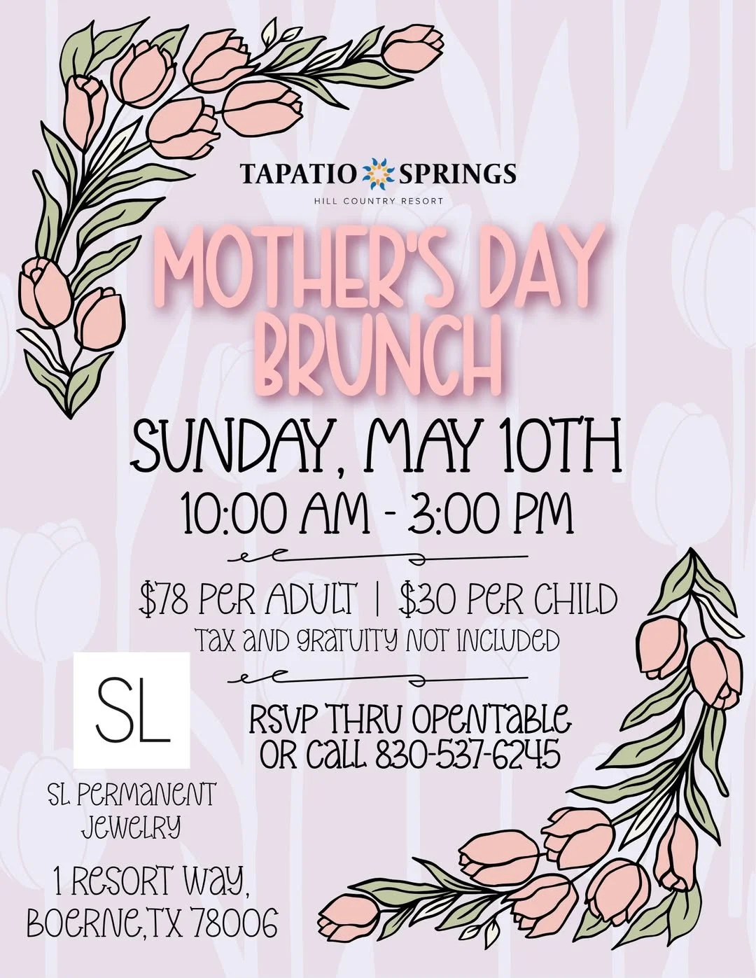 Mother's Day Brunch at Tapatio Springs