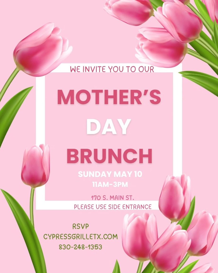 Mother’s Day Brunch at Cypress Grille