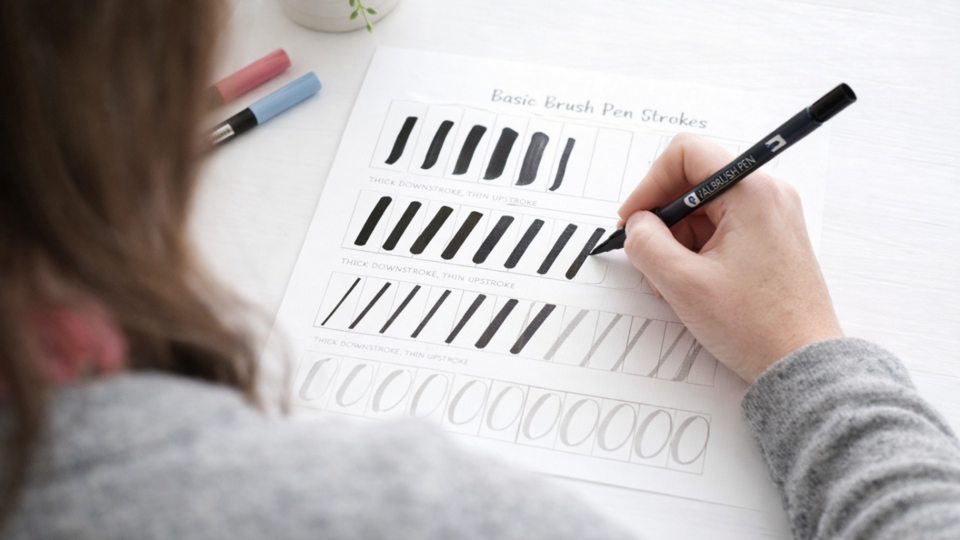Pretty Little Letters: Brush Pen Lettering for Beginners