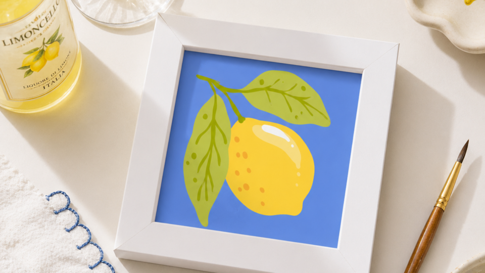 Lemons &amp; Limoncello Paint &amp; Sip