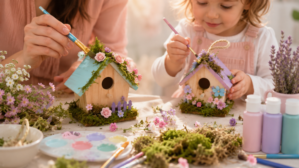 Mommy &amp; Me Fairy House Workshop