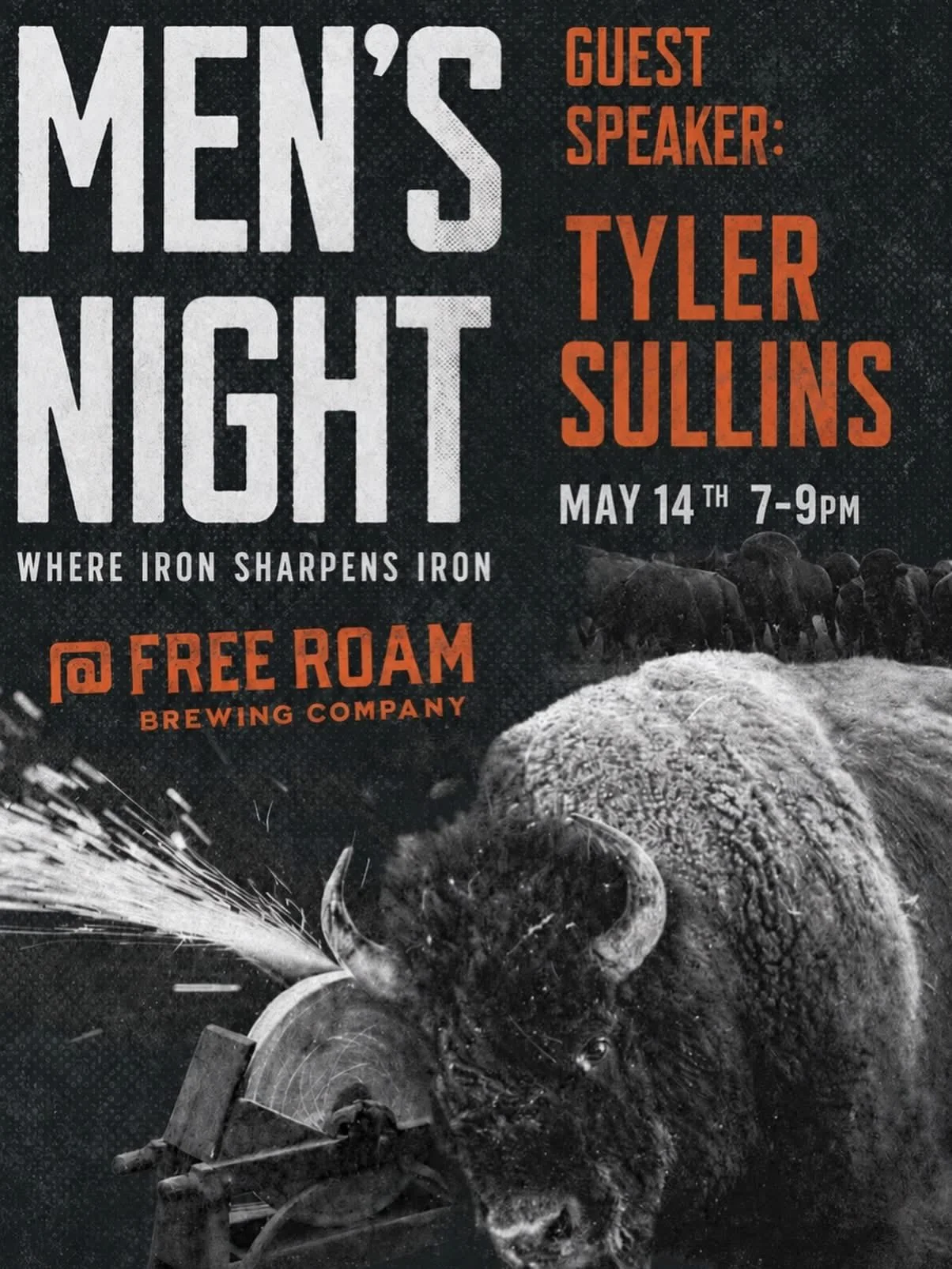 Men’s Night at Free Roam Brewing Company