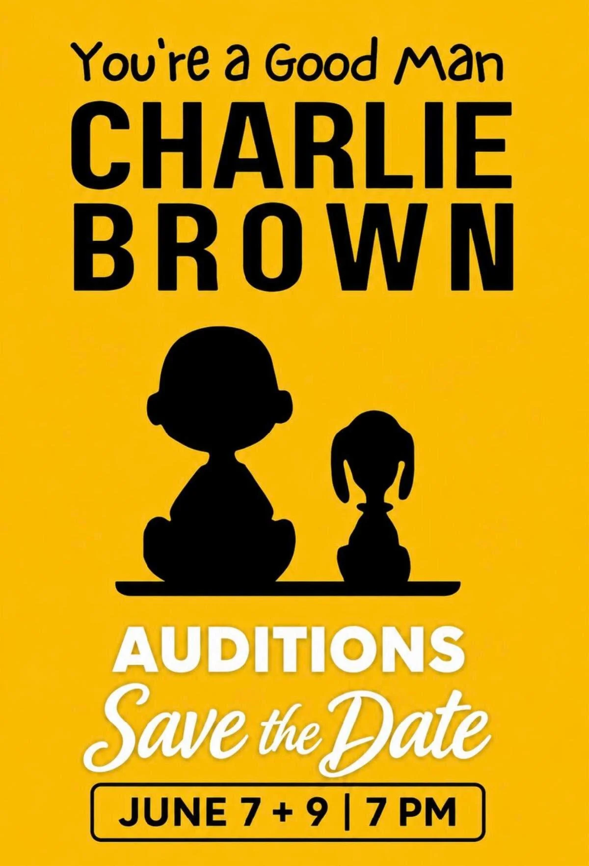 You’re a Good Man, Charlie Brown Auditions