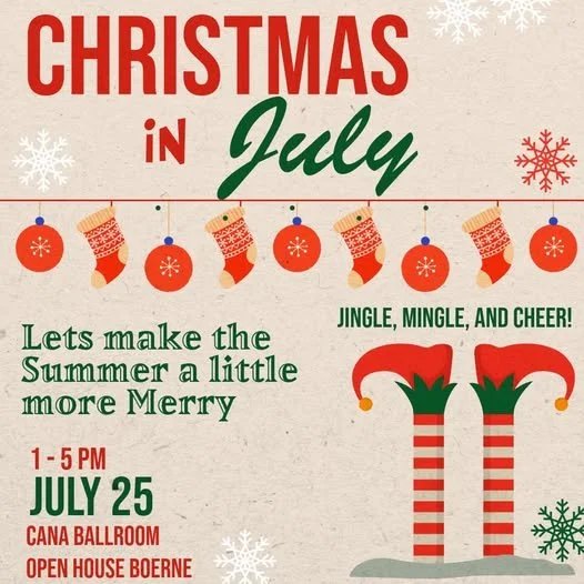 Christmas in July Open House