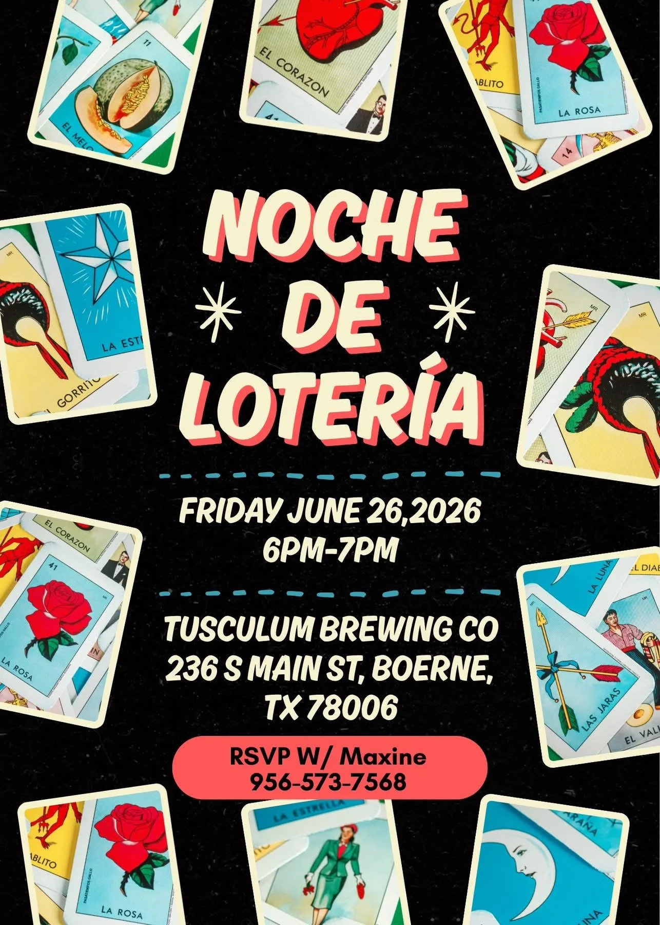 Noche de Lotería at Tusculum Brewing Co.
