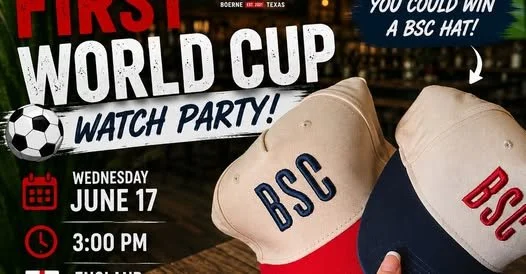 Boerne Soccer Club World Cup Watch Parties at Free Roam Brewing
