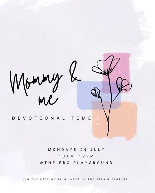 Mommy & Me Devotional Time