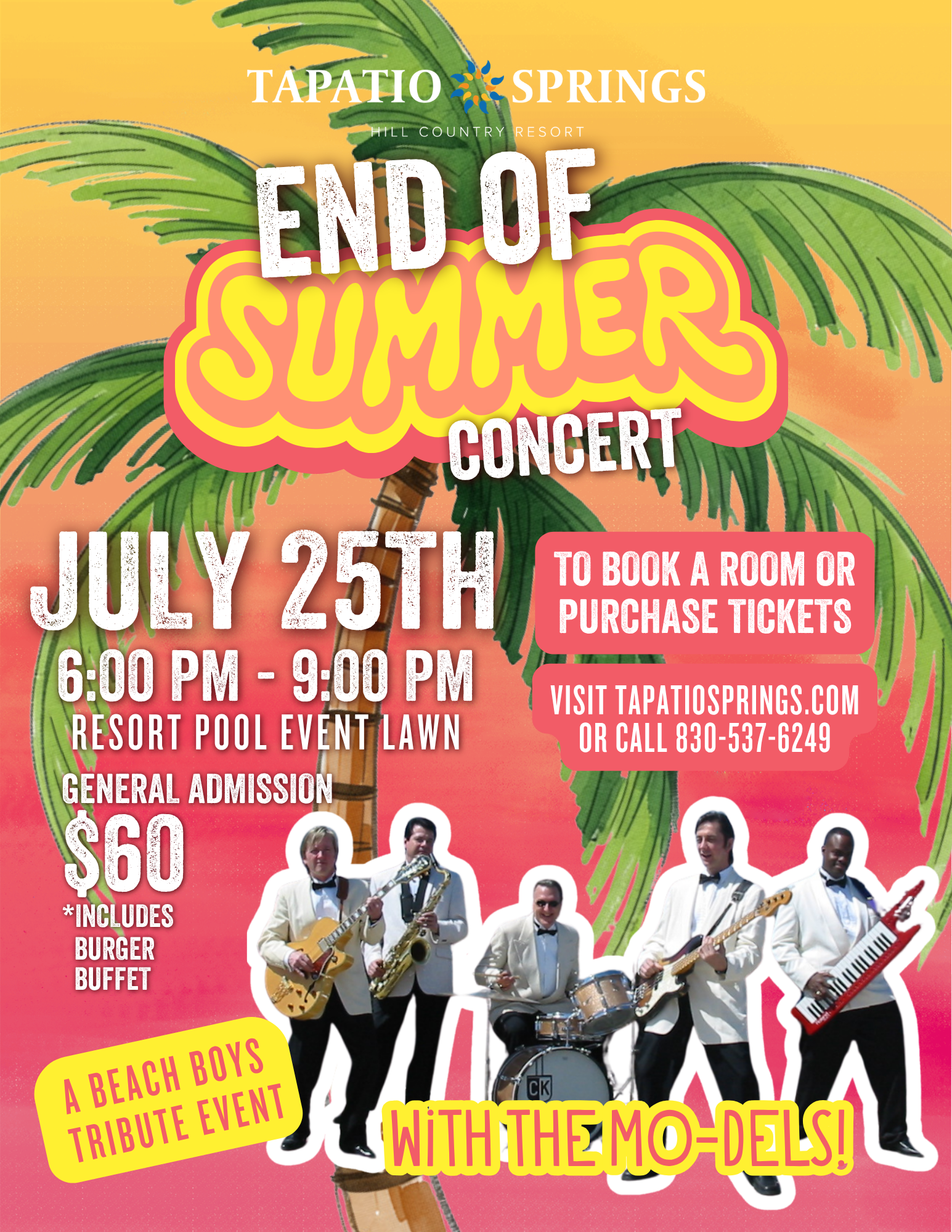 End of Summer Concert Celebration – Beach Boys Tribute