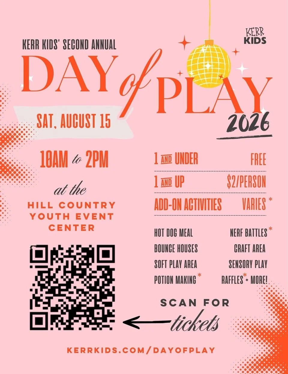Kerr Kids' Second Annual Day of Play