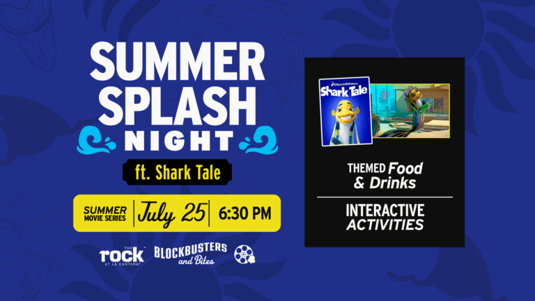 Blockbusters & Bites: Summer Splash Night Featuring Shark Tale