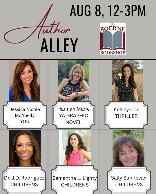 Author Alley at The Boerne Bookshop