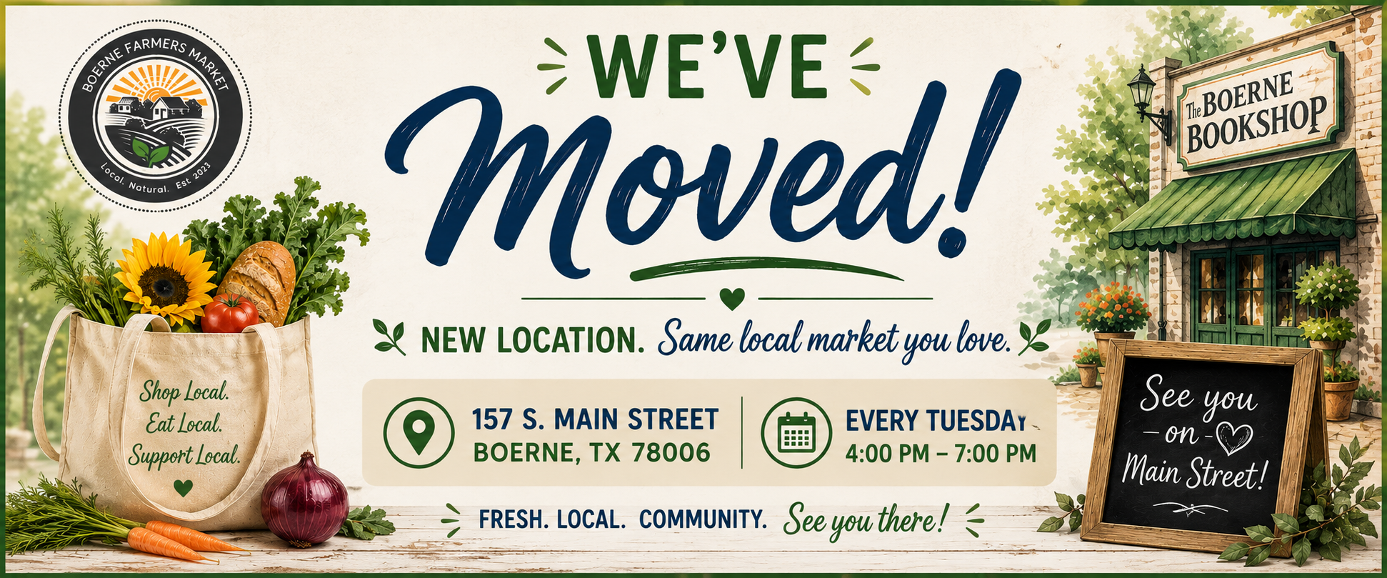 Boerne Farmers Market Relocation Celebration
