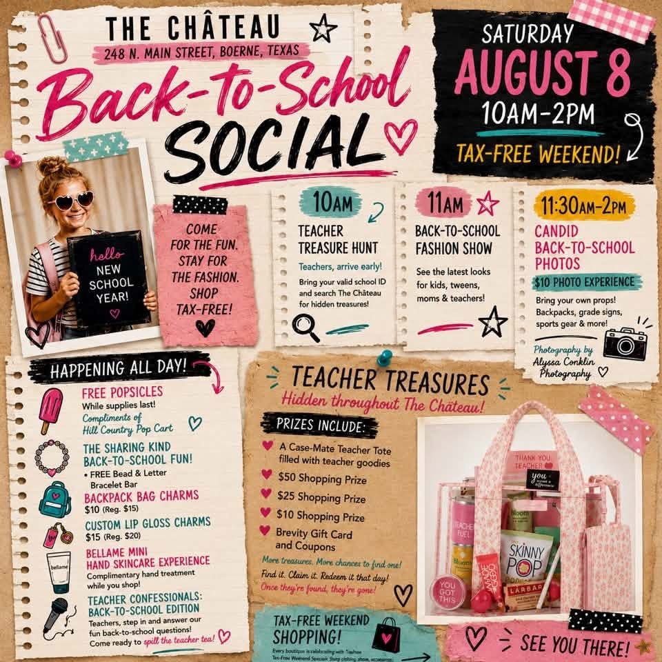 Back-to-School Social at The Château