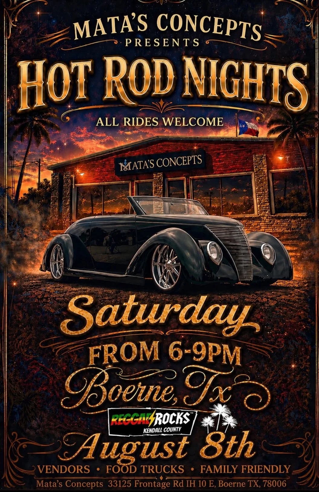 Hot Rod Nights at Mata’s Concepts