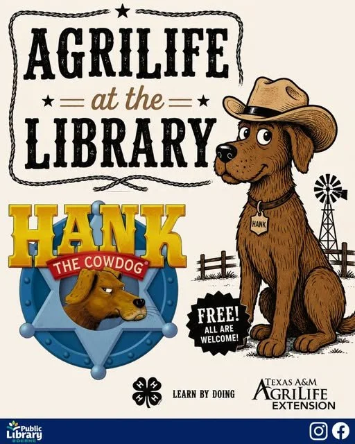 AgriLife at the Library: Hank the Cowdog