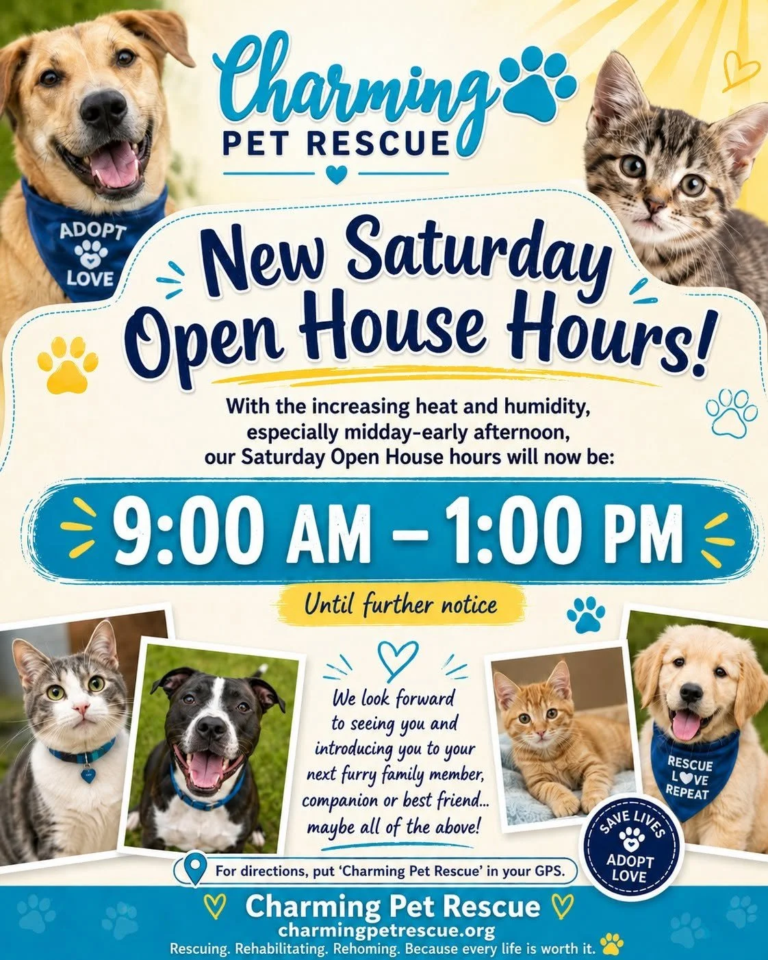 Charming Pet Rescue Open House