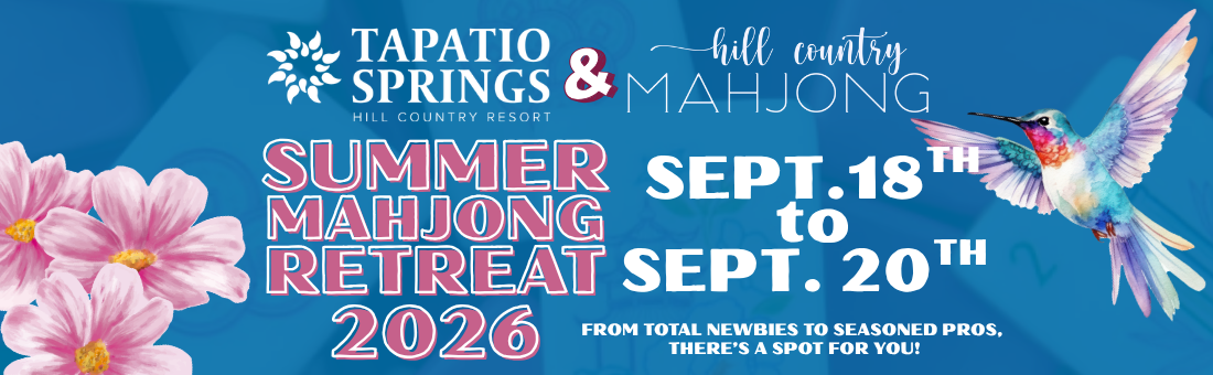 Tapatio Springs: 2026 Summer Mahjong Retreat