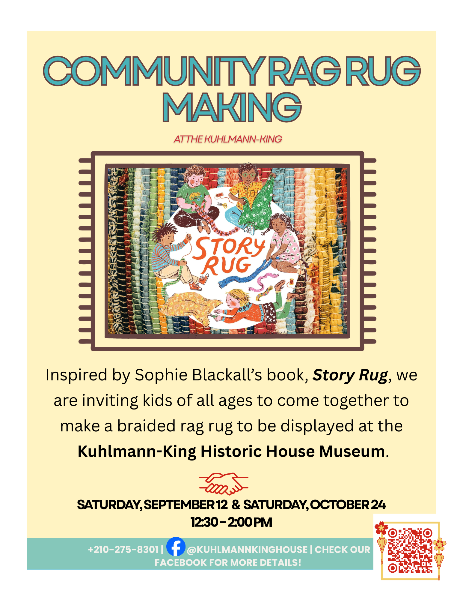 Boerne Community Rag Rug Making