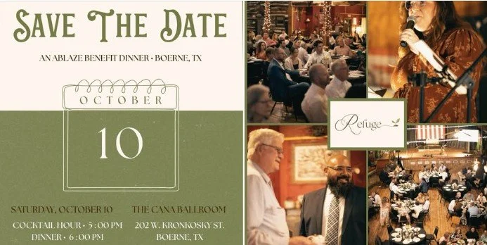 2nd Annual Ablaze Boerne Benefit Dinner