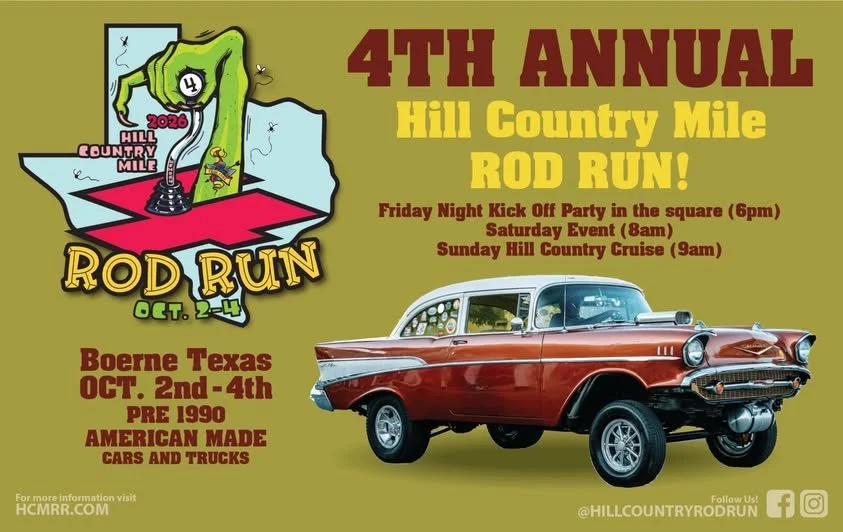 Hill Country Mile Rod Run Weekend