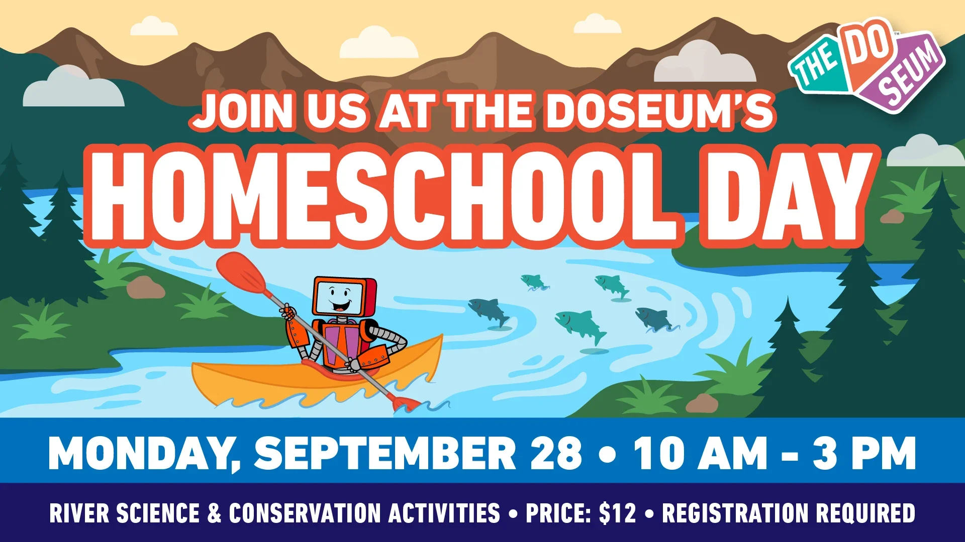 Homeschool Day: World Rivers Day at The DoSeum